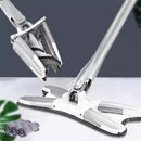 Mop em X Esfregão de Microfibra para Limpeza Ajustável 360°