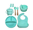 Kit de Alimentação para Bebês de Silicone 8 Peças