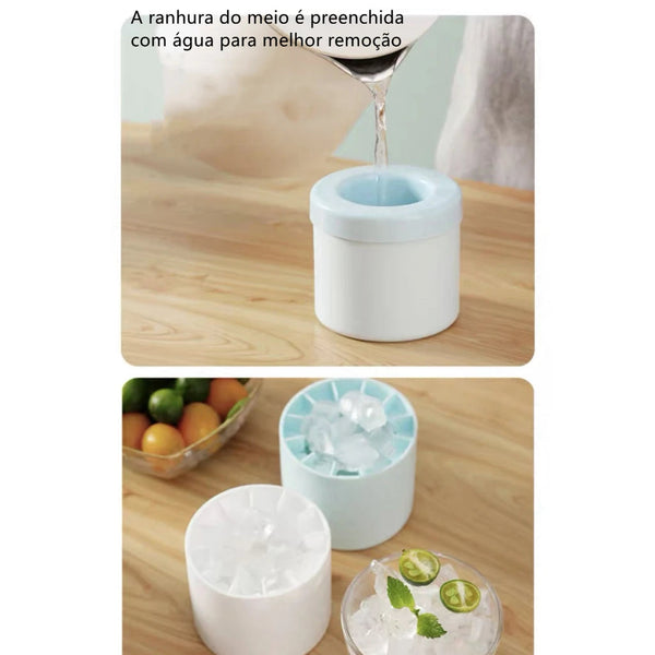 Molde De Cubo De gelo Forma Silicone