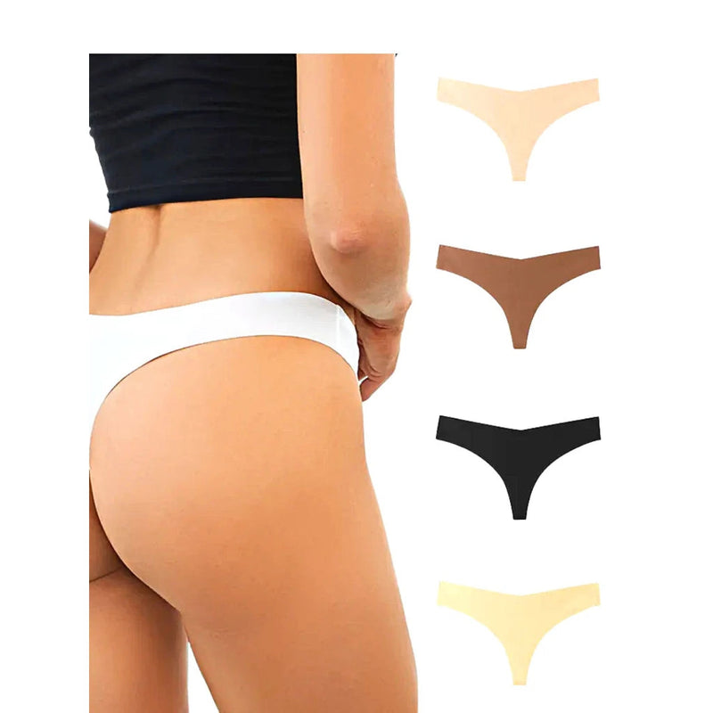 Kit com 3 Calcinhas sem costura / Corte Laser