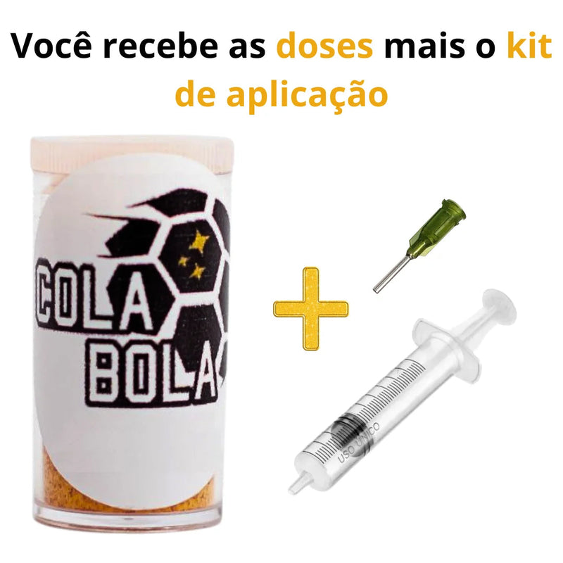 Kit De Bola Cola 10 Tiros - Consertar Bola